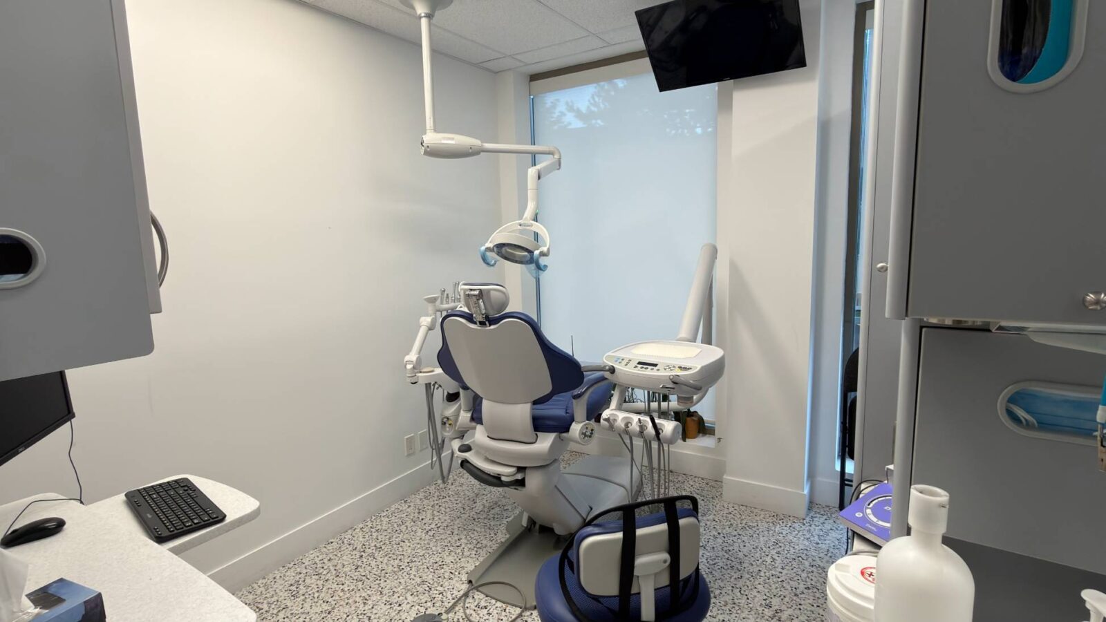 Dental operatory at Mackenzie Smiles Dentistry in Richmond Hill