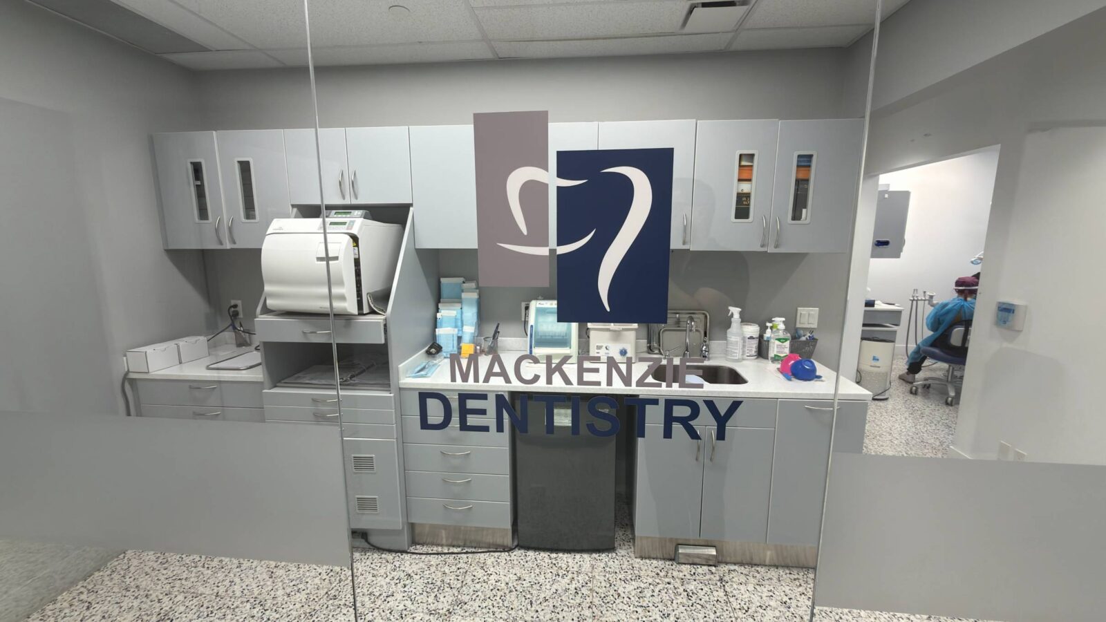 Clinical area at Mackenzie Smiles Dentistry
