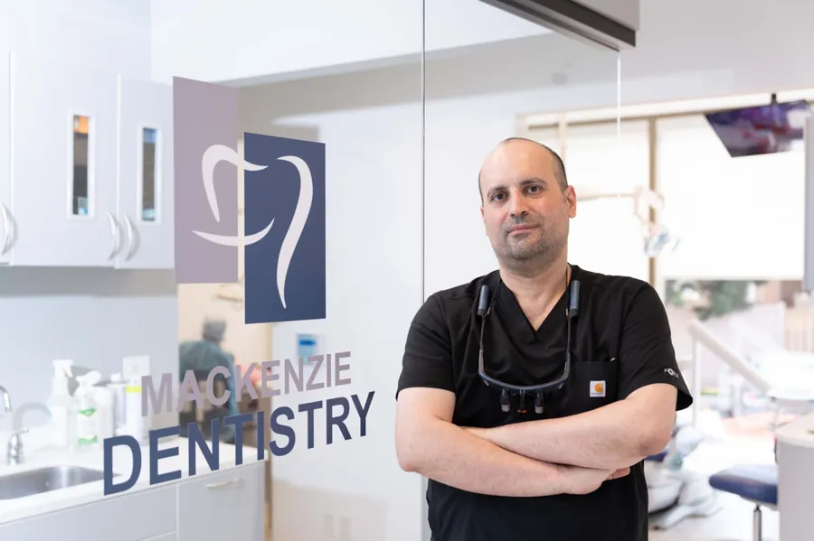 Dr. Sahel Moghtadernejad at Mackenzie Smiles Dentistry in Richmond Hill
