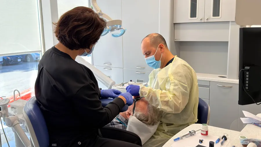 Dental treatment at Mackenzie Smiles Dentistry in Richmond Hill